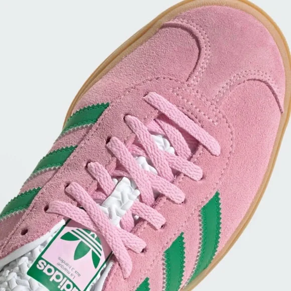 NWT [Adidas] Gazelle Bold Suede Sneakers Tennis Shoes Women’s 5.5 / Men’s 4.5 - Picture 7 of 16